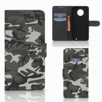 Motorola Moto G6 Plus Telefoon Hoesje Army Light