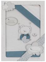 Interbaby lakenset wieg Beer 152 x 102 cm katoen