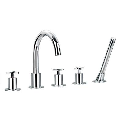 Badkraan New-Jax 5-Gats Chroom