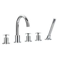 Badkraan New-Jax 5-Gats Chroom