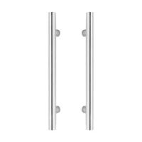 Intersteel Deurgrepen per paar T-vorm 400x80x30 HoH 300 rvs