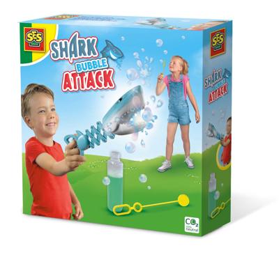 SES Creative Shark bubble attack