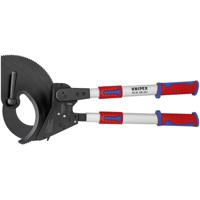 Knipex Knipex-Werk 95 32 100 Ratel-kabelsnijder Geschikt voor (striptechniek) Aluminium- en koperkabel, een- en meerdraads 100 mm 960 mm²