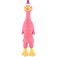 Hondenspeelgoed Latex Eend Lang Roze - 38 cm 8.5 x 7 x 38 cm Flamingo Roos