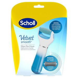 Scholl Velvet Smooth Voetvijl El.+exfol. Dh Blauw