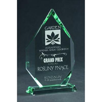 Viking Choice  Gegraveerde glazen trofee met koffer