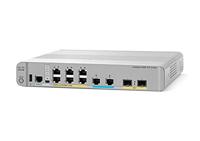 Cisco Catalyst 3560CX-8XPD-S Netwerkschakelaar, 6 GbE en 2 Multi GbE-poorten, 8 PoE+ uitgangen, 240 W PoE Budget, 2 10G SFP+ uplinks, uitgebreide levenslange garantie (WS-C3560CX-8XPD-S)