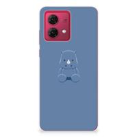 Motorola Moto G84 Telefoonhoesje met Naam Baby Rhino - thumbnail