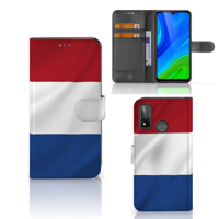 Huawei P Smart 2020 Bookstyle Case Nederlandse Vlag