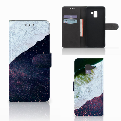 Samsung Galaxy A8 Plus (2018) Book Case Sea in Space Samsung Galaxy A8 Plus (2018) Book Case Sea in Space