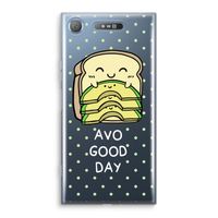 Avo Good Day: Sony Xperia XZ1 Transparant Hoesje