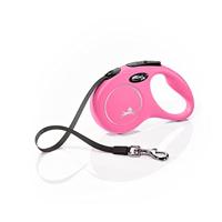 Flexi - Rollijn Classic Band - 5 meter tot 15 kg - Roze