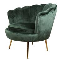 DS4U Feliz fauteuil velvet donkergroen