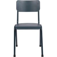 Zuiver Back to School stoel outdoor grey blue - thumbnail