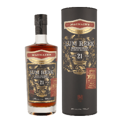 Macnair's Lum Creek 21 Years  70cl Blended Malt Whisky + Giftbox