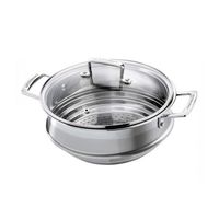 LE CREUSET - RVS - Multi-stoommand RVS voor 20 en 24cm