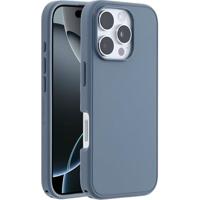 OtterBox Symmetry Series MagSafe Hoes voor iPhone 16 Pro, schokbestendig, valbestendig, beschermende dunne hoes, 3x getest volgens militaire standaard, Blauw