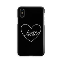 Best heart black: iPhone Xs Volledig Geprint Hoesje - thumbnail