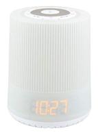 Soundmaster UR230WE wekkerradio natuurlijke geluiden kleurwisselend LED-nachtlampje wake-up light leeslamp dimbaar gangreserve