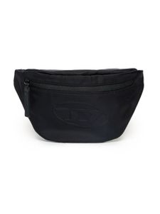 Diesel Kids sac banane à logo Oval D embossé - Noir