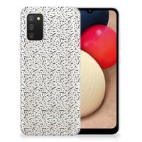 Samsung Galaxy A02s TPU bumper Stripes Dots