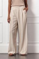 Studio Anneloes Fardeau Gold Stripe Trousers 12995 Broek 2200 Latte