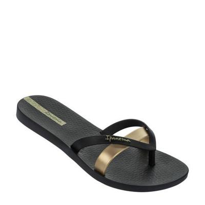 Ipanema Kirey teenslippers zwart/goud