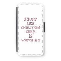 Christian Grey: iPhone 8 Flip Hoesje - thumbnail