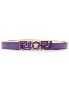 Versace ceinture Greca Godess en cuir - Violet