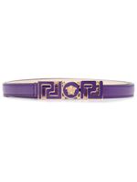 Versace ceinture Greca Godess en cuir - Violet