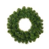 Groene voordeur kransen 45 cm   -