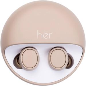 HER HX-12 In Ear headset Bluetooth Beige