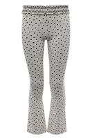 LOOXS 10sixteen Meisjes flair broek fancy dot - Cream - thumbnail