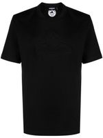 DSQUARED2 t-shirt en coton à logo embossé - Noir