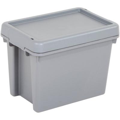 Wham Opbergbox Bam Upcycled 6,5 Liter 29 X 21,5 Cm Grijs