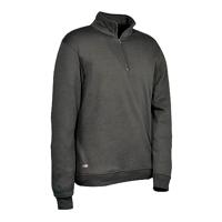 Cofra V217-0-04A.Z/7 ARSENAL Sweatshirt met ritssluiting, 65% polyester, 35% katoen, 280G-M² antraciet, maat 7