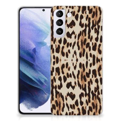 Samsung Galaxy S21 Plus TPU Hoesje Leopard Samsung Galaxy S21 Plus TPU Hoesje Leopard