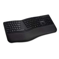 Kensington Pro Fit Ergo K75401WW Draadloos toetsenbord, US QWERTY-toetsenbordindeling, dubbele 2,4 GHz en Bluetooth 4.2-technologie, compatibel met Chrome OS, macOS en Windows, K75401WW
