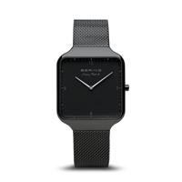 Max René 15836-123 Mat Zwart Horloge