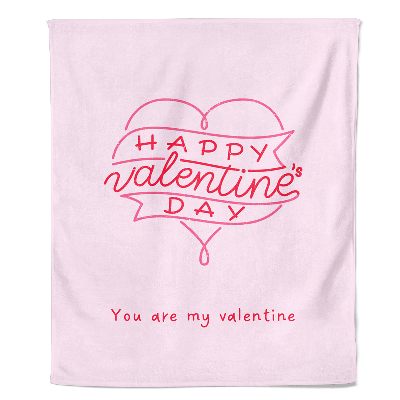 Happy Valentine's DayValentijn Fleecedeken - Pillow Buddies