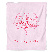 Happy Valentine's DayValentijn Fleecedeken - Pillow Buddies