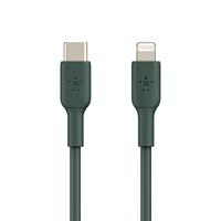 Belkin USB-C/Lightning-kabel (iPhone-snellaadkabel voor iPhone 14 en ouder) Boost Charge MFi-gecertificeerde USB-C-kabel voor iPhone (middernachtgroen, 1 m)