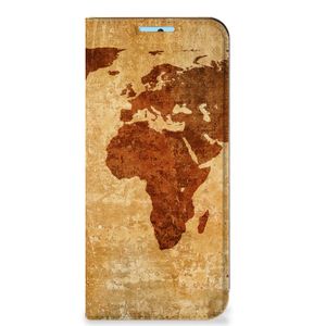 Xiaomi Redmi Note 11/11S Book Cover Wereldkaart