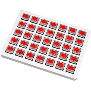 Gateron Low Profile MX Switch Set - Red, 35 Switches Keyboard switches