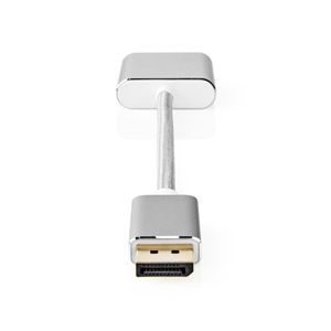 DisplayPort-Kabel | DisplayPort Male | DVI-D 24+1-Pins Female | 1080p | Verguld | 0.20 m | Rond | Ge