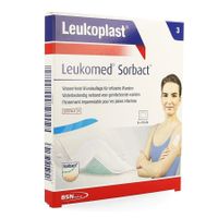 Leukomed Sorbact 8cmx10cm 3 Leukoplast - thumbnail