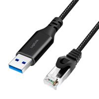 LogiLink CU0407 - actieve USB 3.0 (type A) naar netwerk (RJ45) aansluitkabel - 1 Gbps, 15 m
