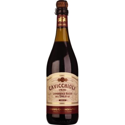 Cavicchioli Lambrusco Rosso dell Emilia 75CL Cavicchioli Lambrusco Rosso dell Emilia 75CL