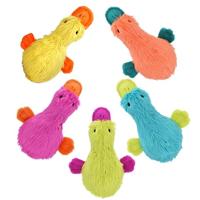 Multipet Duckworth Pluche gevulde hond speelgoed, diverse kleuren, (Pack van 1)