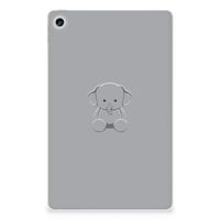 Lenovo Tab M10 Plus (3e generatie) Tablet Back Cover Grijs Baby Olifant